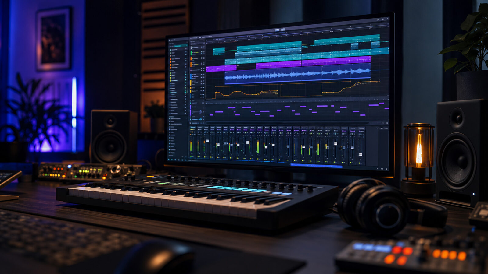 DAW music production